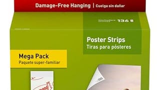 Command Poster Strips Mega Pack, 136 Command Strips Damage...