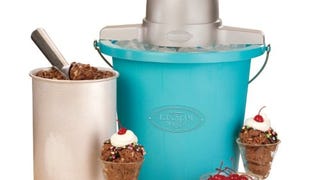 Nostalgia ICMP400BLUE 4-Quart Electric Ice Cream Maker...