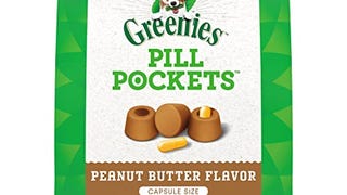 Greenies Pill Pockets for Dogs Capsule Size Natural Soft...