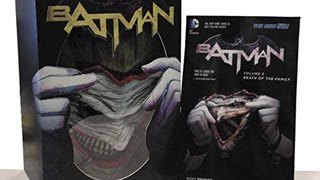 Batman: Death of the Family Book and Joker Mask