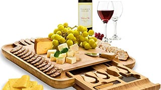 Charcuterie Board - Bamboo Cheese Board Charcuterie Boards...