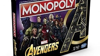 Hasbro Gaming Monopoly: Marvel Avengers Edition Board Game,...