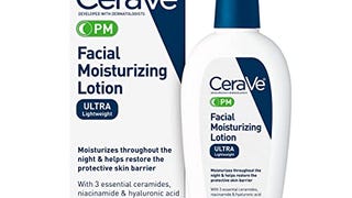 CeraVe PM Facial Moisturizing Lotion | Night Cream with...