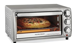 Hamilton Beach 31143 4-Slice Toaster Oven with 5 Cooking...