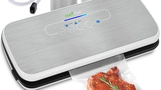 NutriChef Vacuum Sealer | Automatic Vacuum Air Sealing...