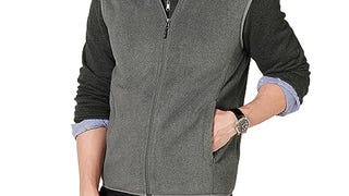 Amazon Essentials Men's Full-Zip Polar Fleece Vest (Available...