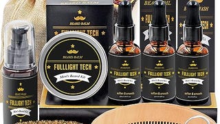 FULLLIGHT TECH Beard Kit for Men Grooming & Care W/Beard...