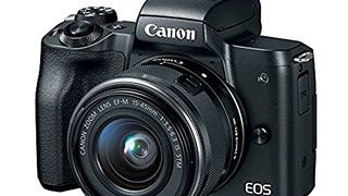 Canon EOS M50 Mirrorless Vlogging Camera Kit with EF-M...