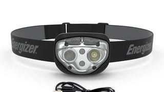 Energizer Rechargeable LED Headlamp Pro400, IPX4 Water...