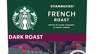 Starbucks K-Cup Coffee Pods, Dark Roast Coffee, French...