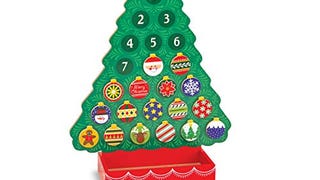 Melissa & Doug Countdown to Christmas Wooden Advent Calendar...