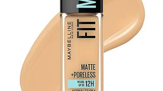 Maybelline Fit Me Matte + Poreless Liquid Oil-Free Foundation...