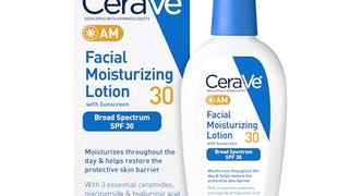 CeraVe AM Facial Moisturizing Lotion with SPF 30 | Oil-...