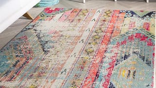 SAFAVIEH Monaco Collection Area Rug - 5'1" x 7'7", Multi,...