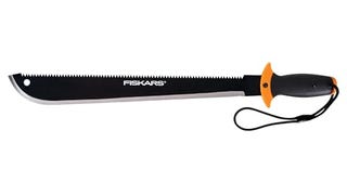 Fiskars Machete Saw, Tempered Steel Blade, One-Handed Grip...