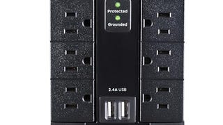 CyberPower CSP600WSU Surge Protector, 1200J/125V, 6 Swivel...