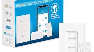 Lutron Caseta Smart Lighting Kit w/ Hub, Original Dimmer...