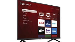 TCL 43" Class 4-Series 4K UHD HDR Roku 2017 Smart TV...