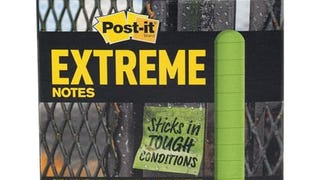 Post-it Extreme Notes, Works outdoors, Removes cleanly,...