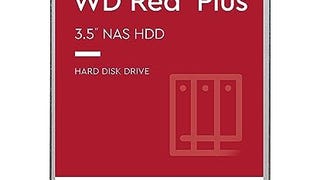 Western Digital 3TB WD Red Plus NAS Internal Hard Drive...