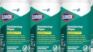 Clorox Disinfecting Wipes, Fresh Scent, 75 Wipes Per Tub,...