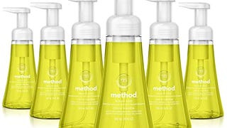 Method Foaming Hand Soap, Lemon Mint, Biodegradable Formula,...