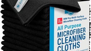 12" x 12" Pro Multi-Surface Microfiber Cleaning Cloths...