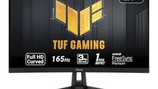 ASUS TUF Gaming VG27VH1B 27” Curved Monitor, 1080P Full...