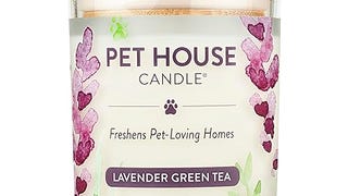 One Fur All Pet House Candle - Lavender Green Tea - 100%...