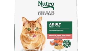 NUTRO WHOLESOME ESSENTIALS Adult Natural Dry Cat Food Salmon...