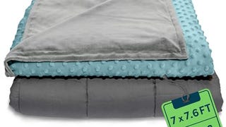 Quility Weighted Blanket for Adults - 30 LB King Size Heavy...