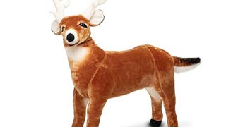 Melissa & Doug Giant Deer - Lifelike Stuffed Animal (over...