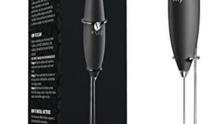 Bean Envy Handheld Milk Frother for Coffee - Electric Hand...