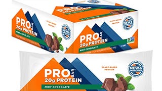 PROBAR - PROTEIN Bar, Mint Chocolate, Non-GMO, Gluten-Free,...