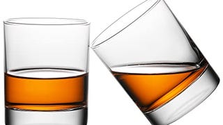 KGnB,Set of 2 Whiskey glasses-10 oz Bourbon Glasses for...
