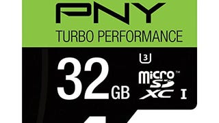 PNY U3 Turbo Performance 32GB High Speed MicroSDHC Class...