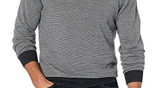 Goodthreads Men's Crewneck Lightweight Merino Wool Sweater,...