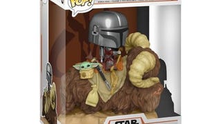 Funko POP Pop! Deluxe: Mandalorian - Mandalorian on Bantha...