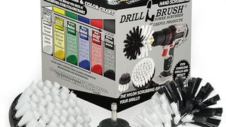 Drillbrush Car Detailing Kit Interior Cleaner Brush Set...