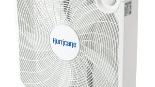 Hurricane Floor Box Fan, 3 Speed Powerful and Quiet Room...