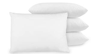 BioPEDIC - 4-Pack Bed Pillows with Built-In Ultra-Fresh...