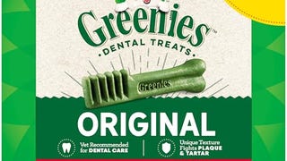 Greenies Original Regular Natural Dog Dental Care Chews...