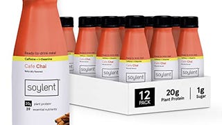 Soylent Complete Nutrition Gluten-Free Vegan Protein Meal...