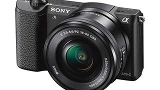 Sony a5100 16-50mm Interchangeable Lens Camera with 3-Inch...