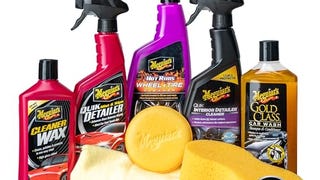 Meguiar's Classic Wash & Wax Kit, Car Cleaning Kit with...