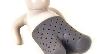 Genuine Fred, MR. TEA, Resuable Silicone Tea Infuser, Gray,...