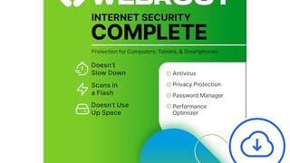 Webroot Internet Security Complete | Antivirus Software...