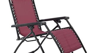 Zero Gravity Chair-Burgundy