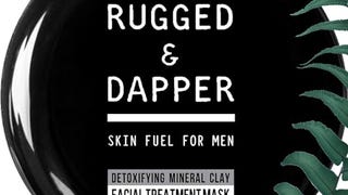 RUGGED & DAPPER Detox Mineral Clay Facial Mask | Natural...