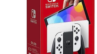 Nintendo Switch (OLED model) with White Joy-Con